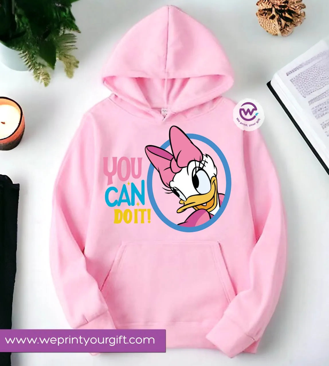 Kids hoodie-Daisy Duck - WE PRINT