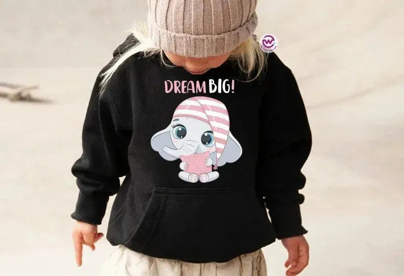 Kids Hoodie-Elephant - WE PRINT