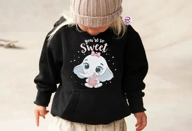 Kids Hoodie-Elephant - WE PRINT