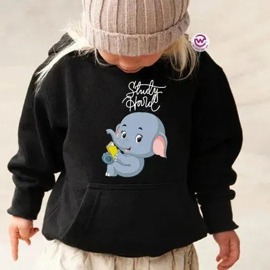 Kids Hoodie-Elephant - WE PRINT