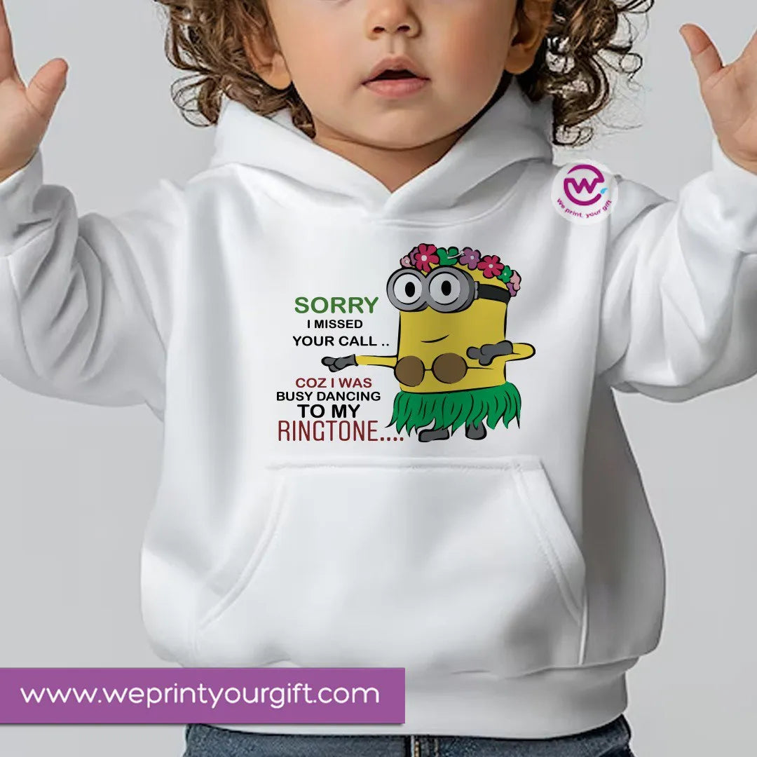 Kids Hoodie-Minions - WE PRINT