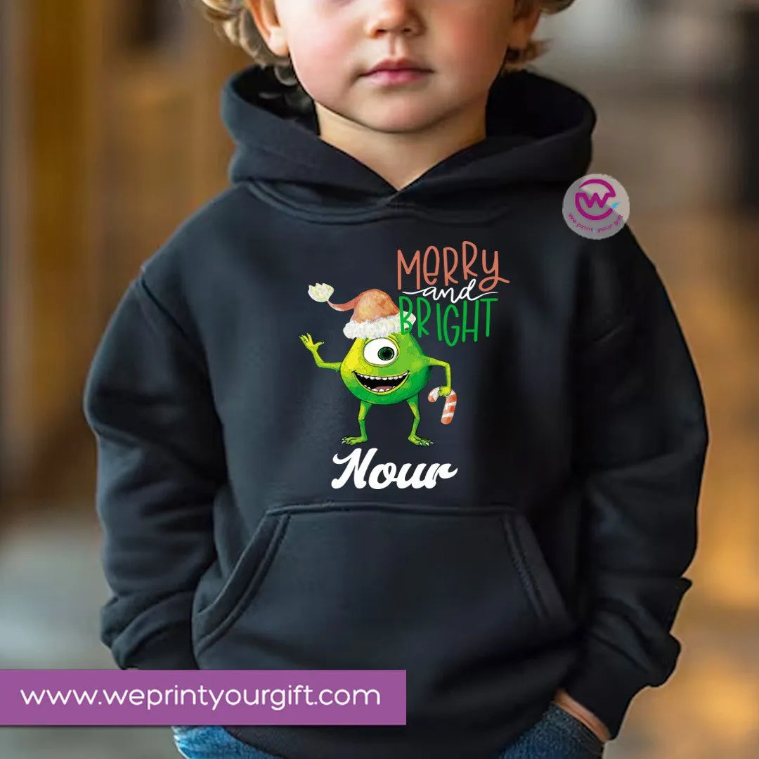Kids Hoodie-Monster INC - WE PRINT