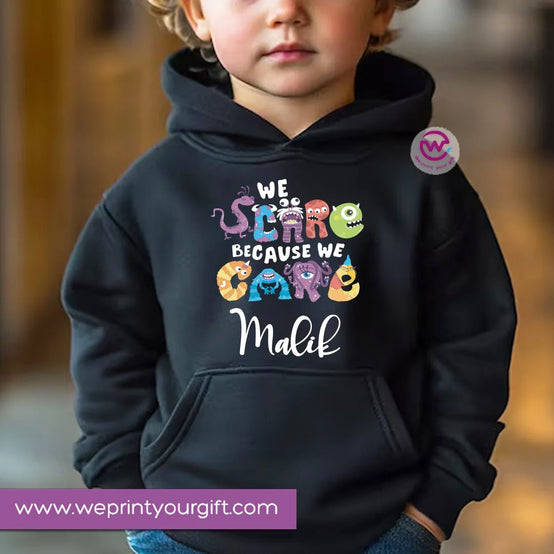 Kids Hoodie-Monster INC - WE PRINT