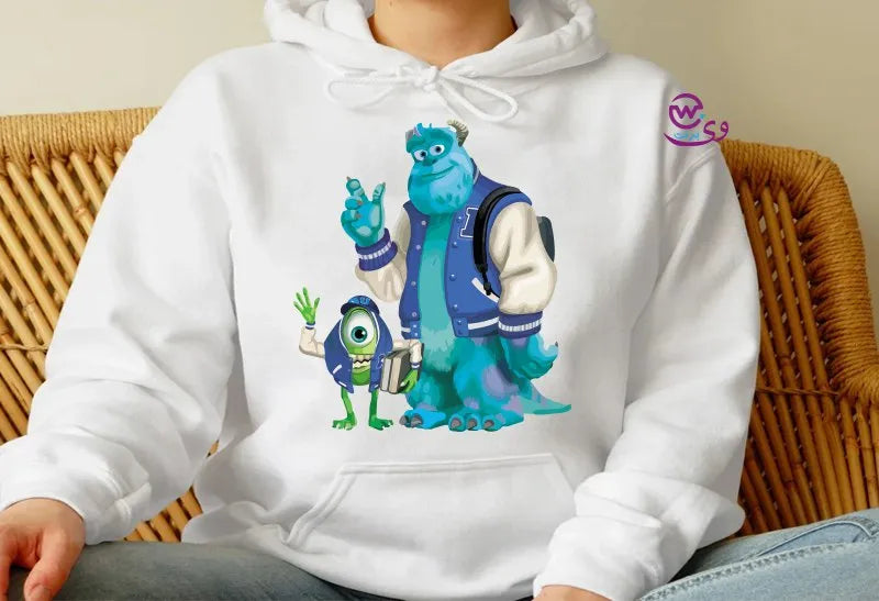 Kids hoodie-monsters inc - WE PRINT