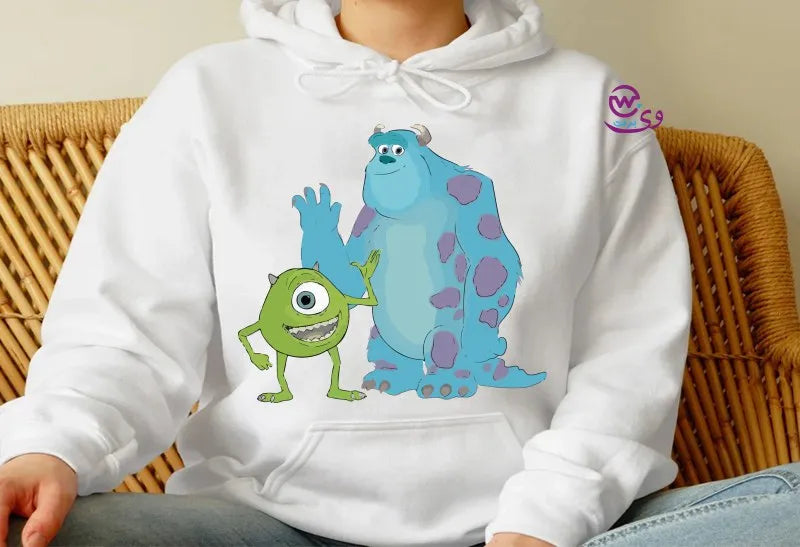 Kids hoodie-monsters inc - WE PRINT