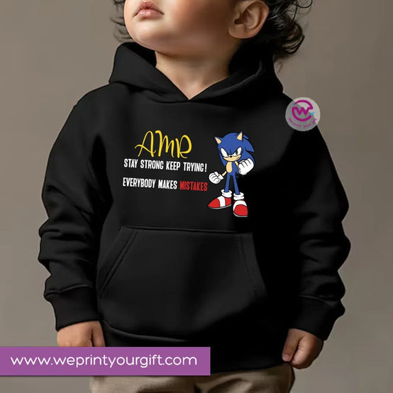 Kids Hoodie-Sonic - WE PRINT