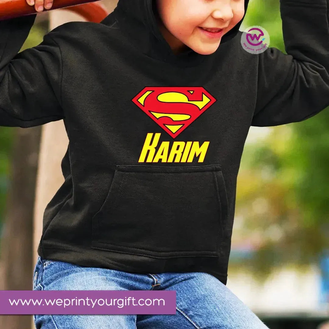 Kids hoodie- Superheroes - WE PRINT