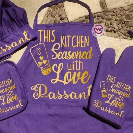 Kitchen Set- 4 pieces-B - WE PRINT