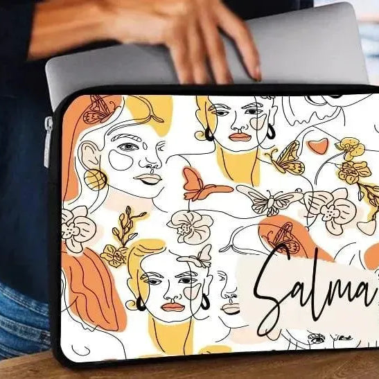 Laptop Sleeve-Canvas- BOHO - WE PRINT