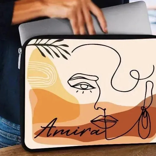 Laptop Sleeve-Canvas- BOHO - WE PRINT