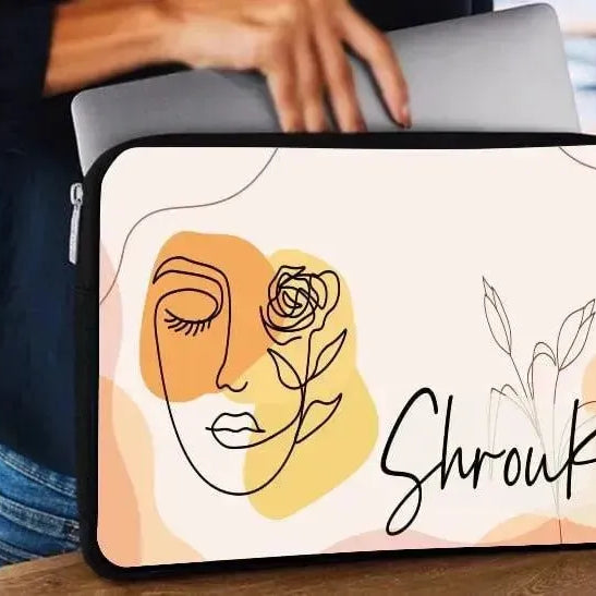 Laptop Sleeve-Canvas- BOHO - WE PRINT