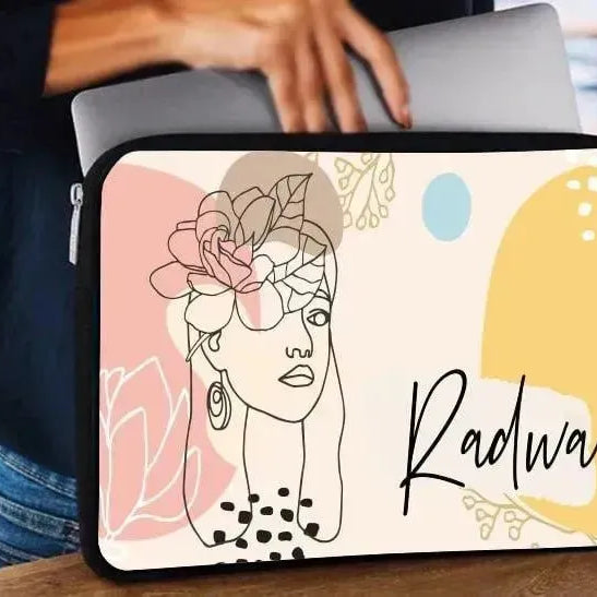 Laptop Sleeve-Canvas- BOHO - WE PRINT