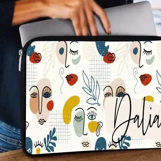 Laptop Sleeve-Canvas- BOHO - WE PRINT