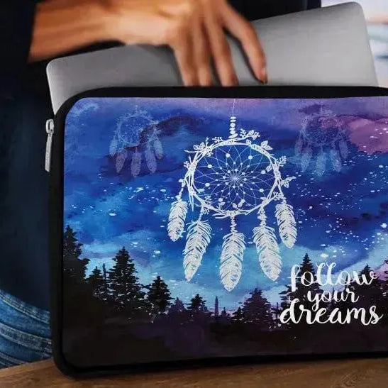 Laptop Sleeve-Canvas- Dream Catcher - WE PRINT