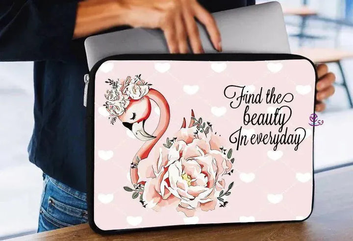 Laptop Sleeve-Canvas-Flamingo - WE PRINT