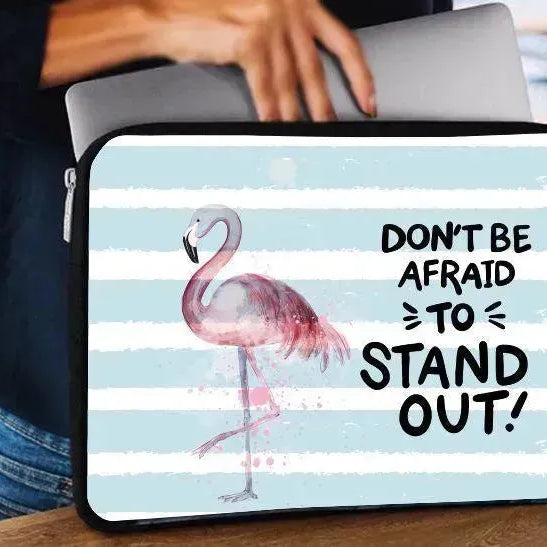 Laptop Sleeve-Canvas-Flamingo - WE PRINT