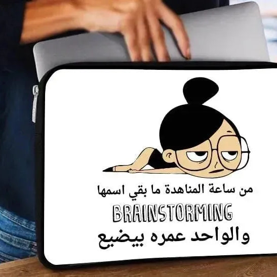 Laptop Sleeve-Canvas-Funny Comics - WE PRINT