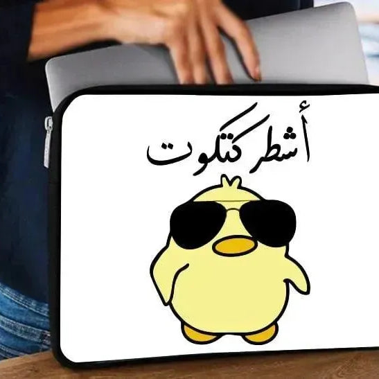 Laptop Sleeve-Canvas-Funny Comics - WE PRINT