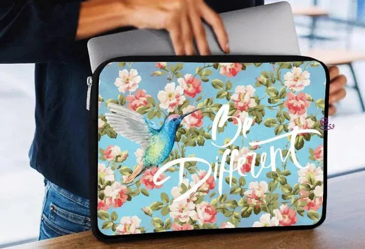 Laptop Sleeve-Canvas- Motivation -Floral - WE PRINT