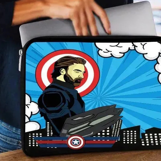 Laptop Sleeve-Canvas-Motivation - Heroes - WE PRINT