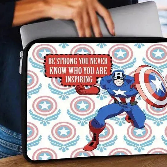 Laptop Sleeve-Canvas-Motivation - Heroes - WE PRINT