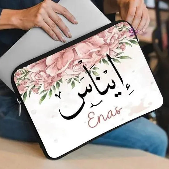 Laptop Sleeve-Canvas- Motivation -Names - WE PRINT