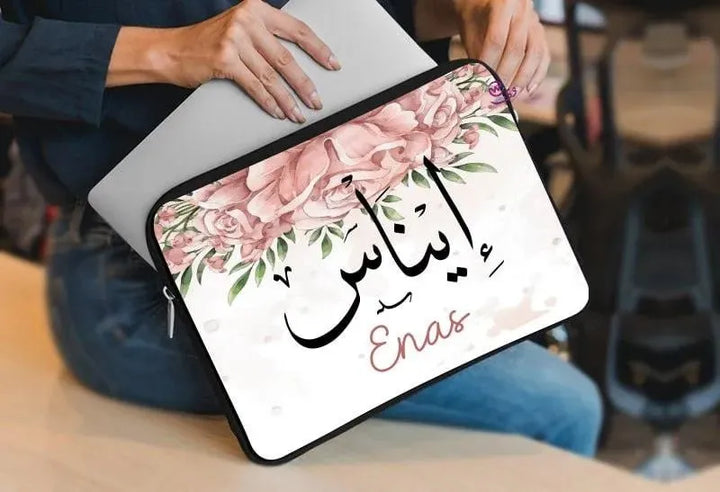 Laptop Sleeve-Canvas- Motivation -Names - WE PRINT