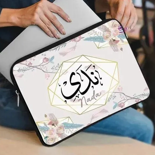 Laptop Sleeve-Canvas- Motivation -Names - WE PRINT