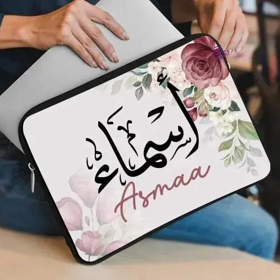 Laptop Sleeve-Canvas- Motivation -Names - WE PRINT