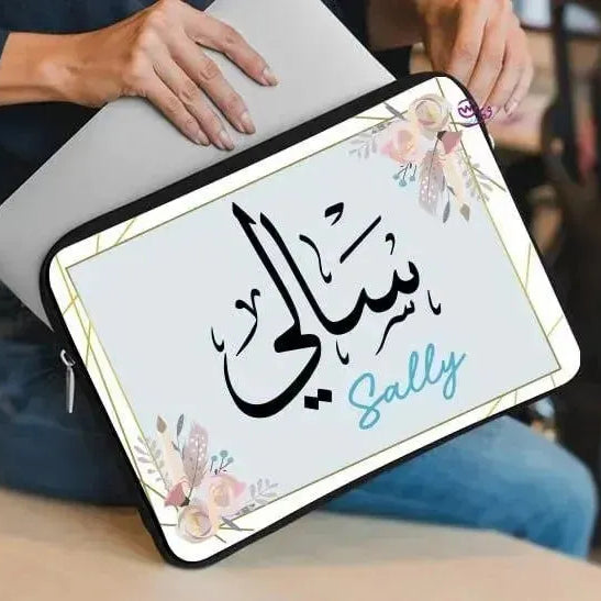 Laptop Sleeve-Canvas- Motivation -Names - WE PRINT