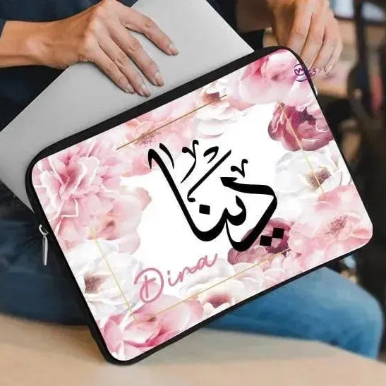 Laptop Sleeve-Canvas- Motivation -Names - WE PRINT