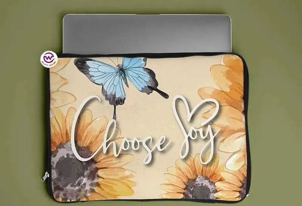 Laptop Sleeve-Canvas-Motivation - Sunflower - WE PRINT