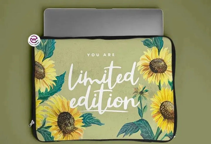 Laptop Sleeve-Canvas-Motivation - Sunflower - WE PRINT