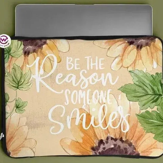 Laptop Sleeve-Canvas-Motivation - Sunflower - WE PRINT