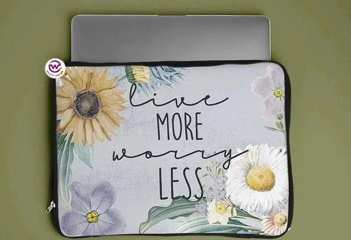 Laptop Sleeve-Canvas-Motivation - Sunflower - WE PRINT