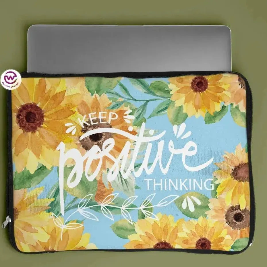 Laptop Sleeve-Canvas-Motivation - Sunflower - WE PRINT