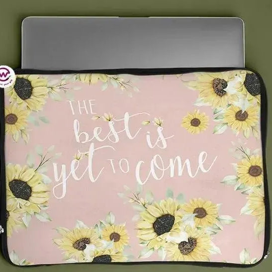 Laptop Sleeve-Canvas-Motivation - Sunflower - WE PRINT