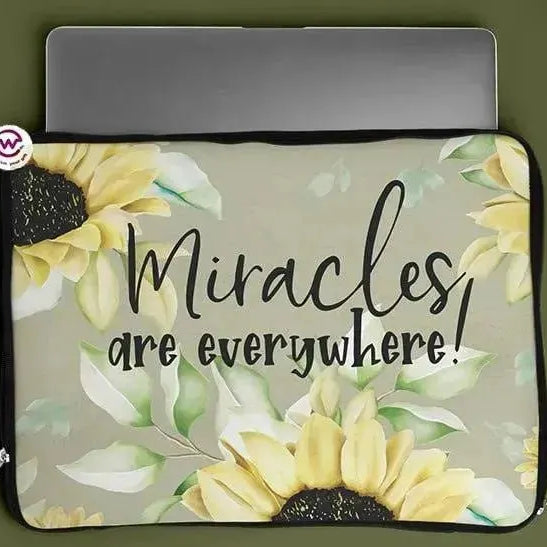 Laptop Sleeve-Canvas-Motivation - Sunflower - WE PRINT