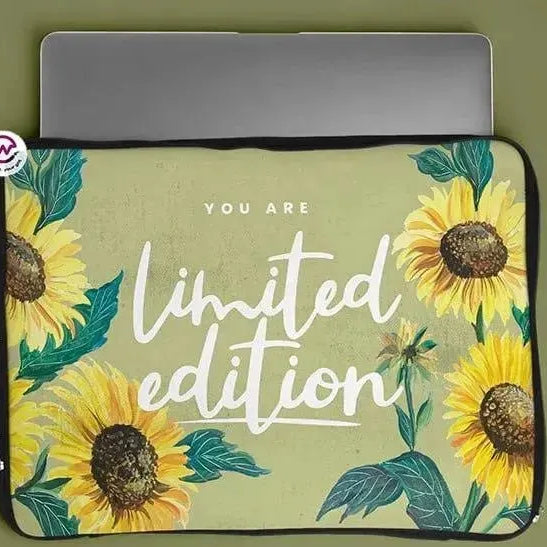 Laptop Sleeve-Canvas-Motivation - Sunflower - WE PRINT