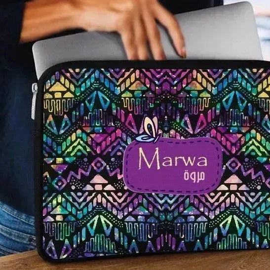 Laptop Sleeve-Canvas-Names-A - WE PRINT