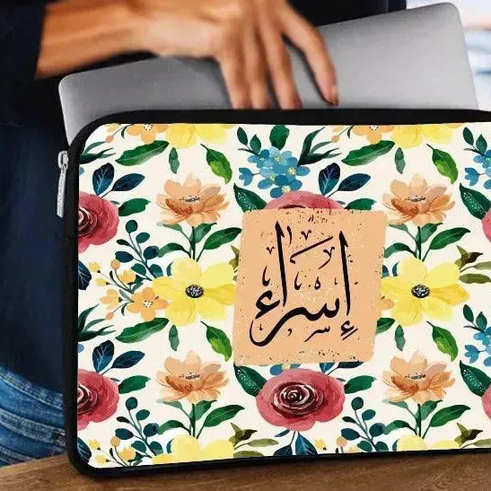 Laptop Sleeve-Canvas-Names-B - WE PRINT