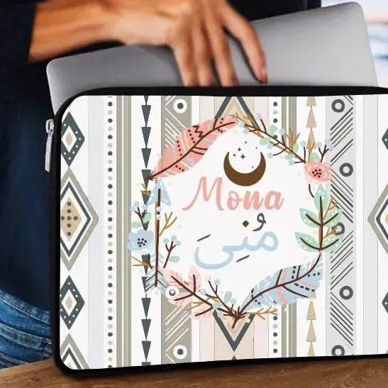 Laptop Sleeve-Canvas- Names Designs - WE PRINT