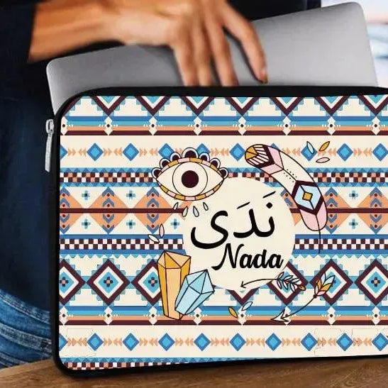 Laptop Sleeve-Canvas- Names Designs - WE PRINT