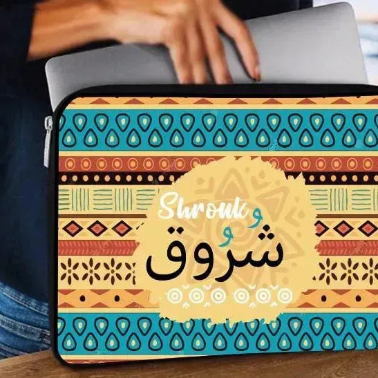 Laptop Sleeve-Canvas- Names Designs - WE PRINT