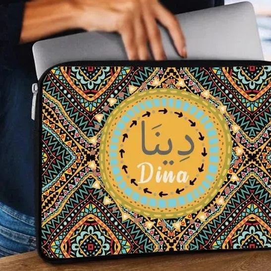 Laptop Sleeve-Canvas- Names Designs - WE PRINT