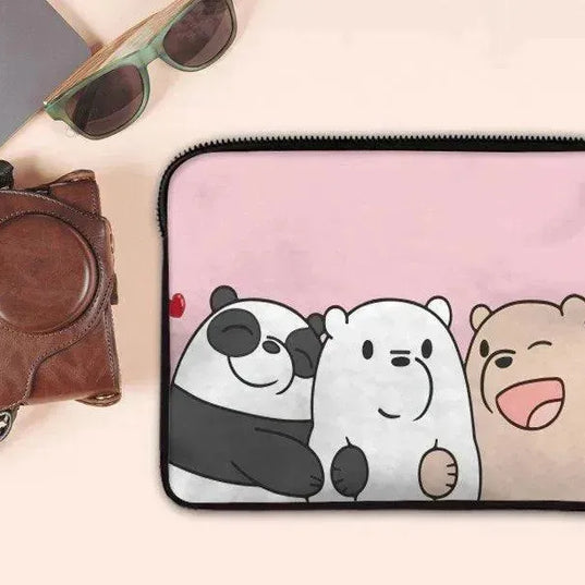 Laptop Sleeve-Canvas-Three Bears - WE PRINT