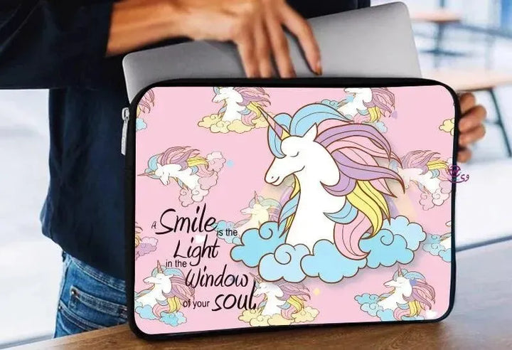 Laptop Sleeve-Canvas- Unicorn - WE PRINT