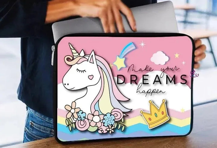 Laptop Sleeve-Canvas- Unicorn - WE PRINT