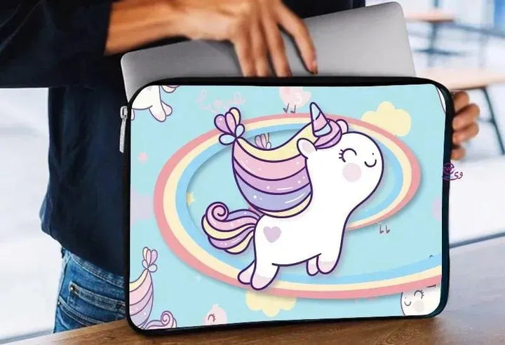 Laptop Sleeve-Canvas- Unicorn - WE PRINT