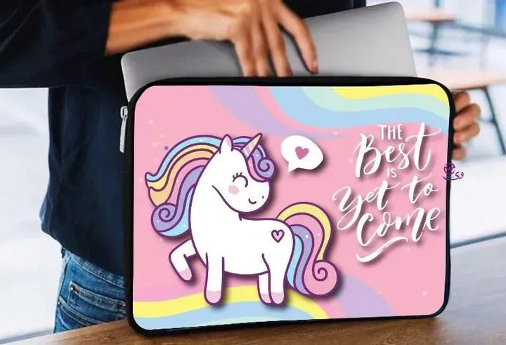 Laptop Sleeve-Canvas- Unicorn - WE PRINT